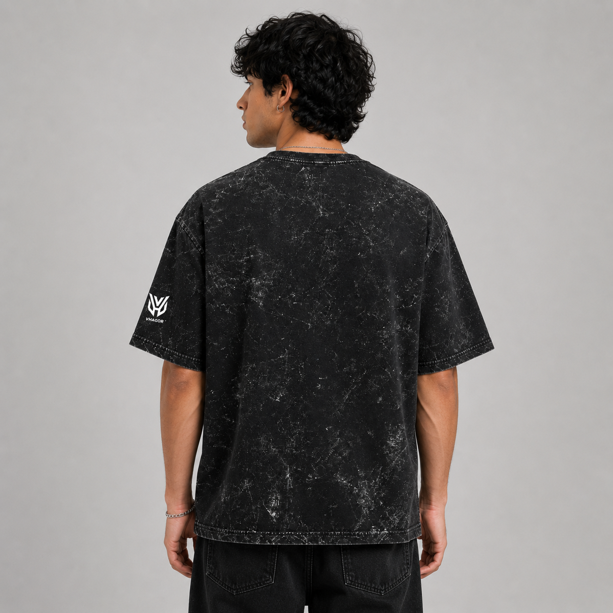 Hope Acid Washed Oversized Tee