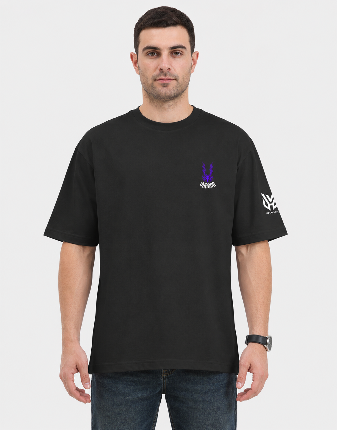 Phantom Graphic Oversized T-Shirt