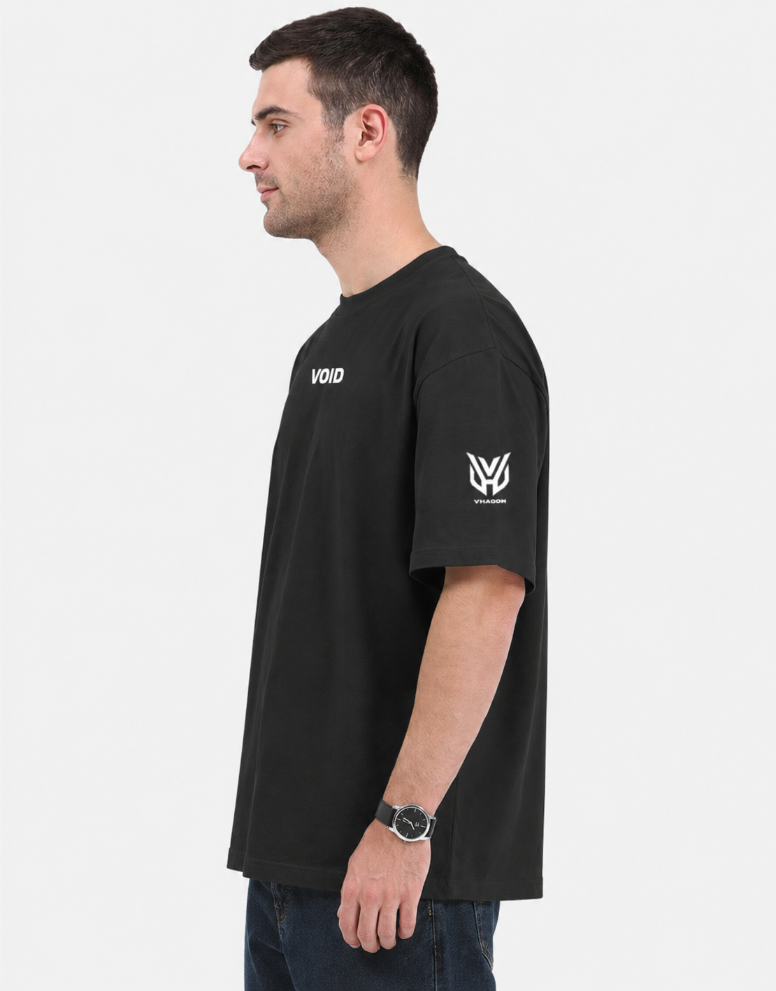 Void Printed Oversized Classic T-Shirt
