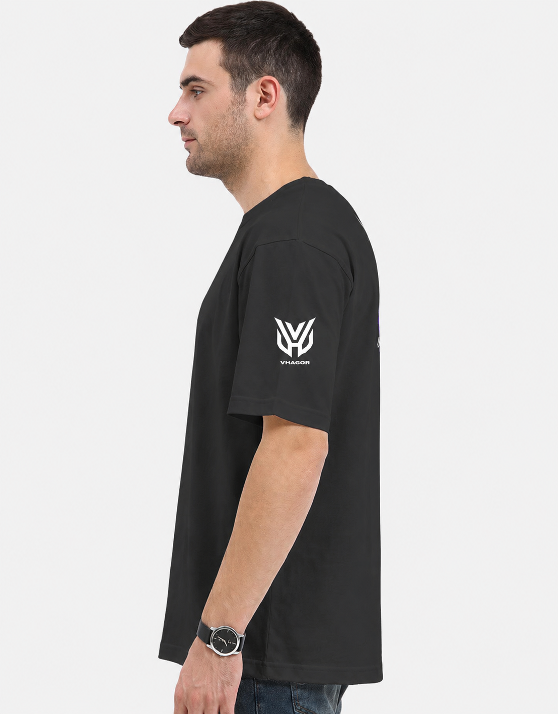 Phantom Graphic Oversized T-Shirt